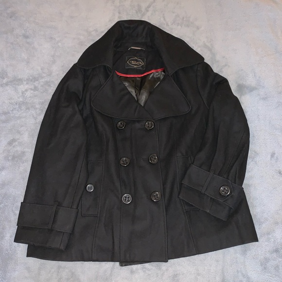 — Beautiful Madison Wool Pea Coat — - Picture 2 of 7